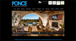 Desktop Screenshot of ponceconstructionorangecounty.com