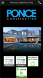 Mobile Screenshot of ponceconstructionorangecounty.com